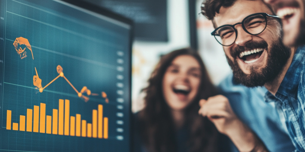 Croissance d'entreprise avec le badge bleu comment ça peut booster votre business