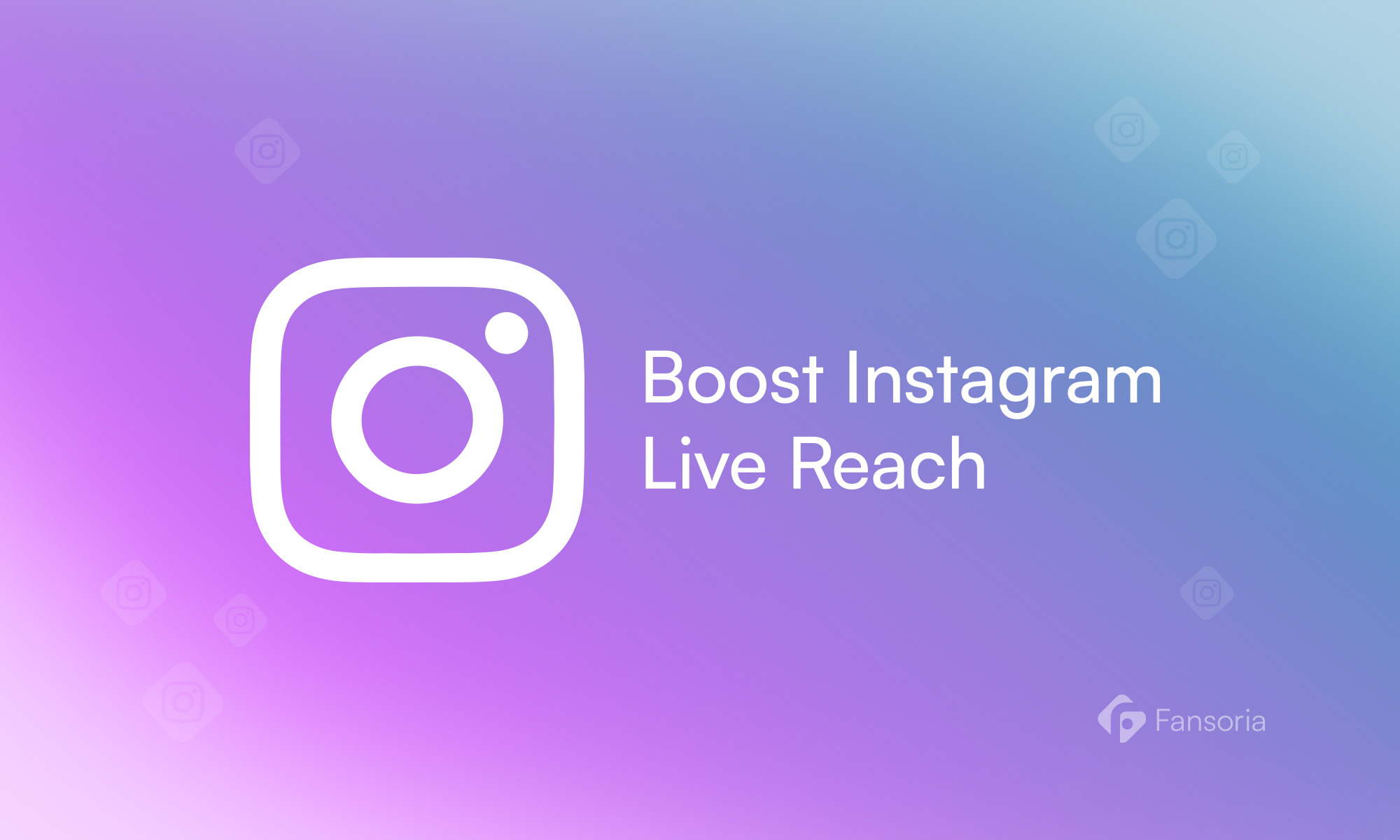 Boost Instagram Live reach