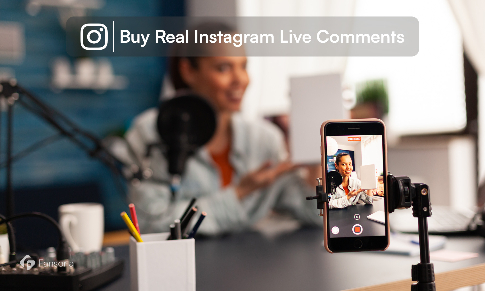 Compra comentarios reales de Instagram en vivo