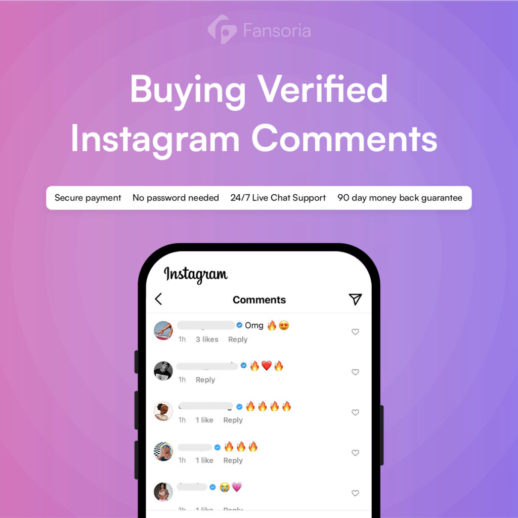Acheter des commentaires Instagram vérifiés