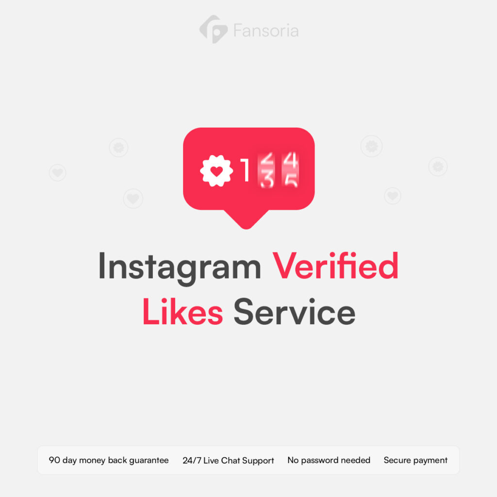 Instagram verificerede likes service