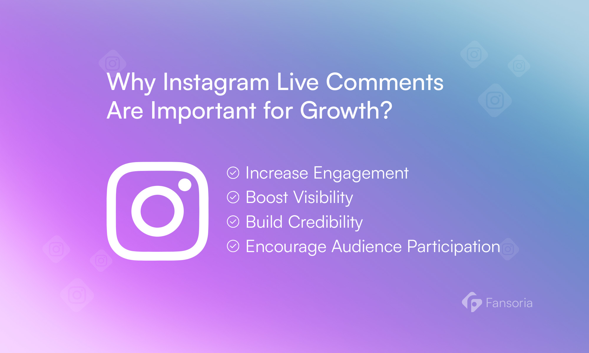 Why Instagram Live Comments Are Important for Growth