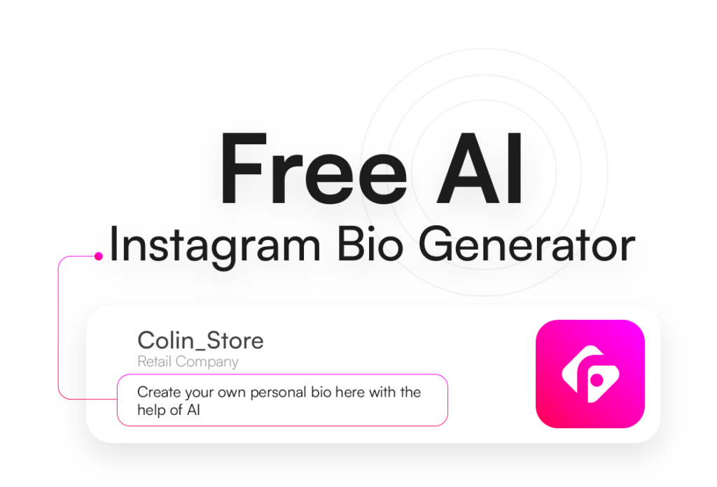 Generatore di Bio Instagram AI gratuito