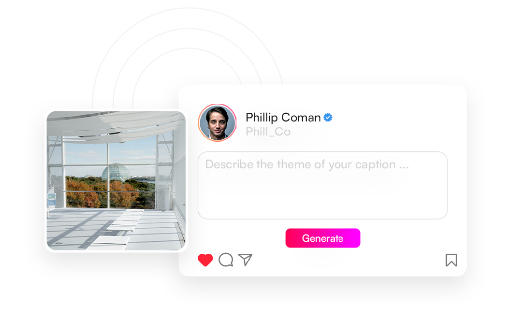 Generador de captions de Instagram con IA gratis