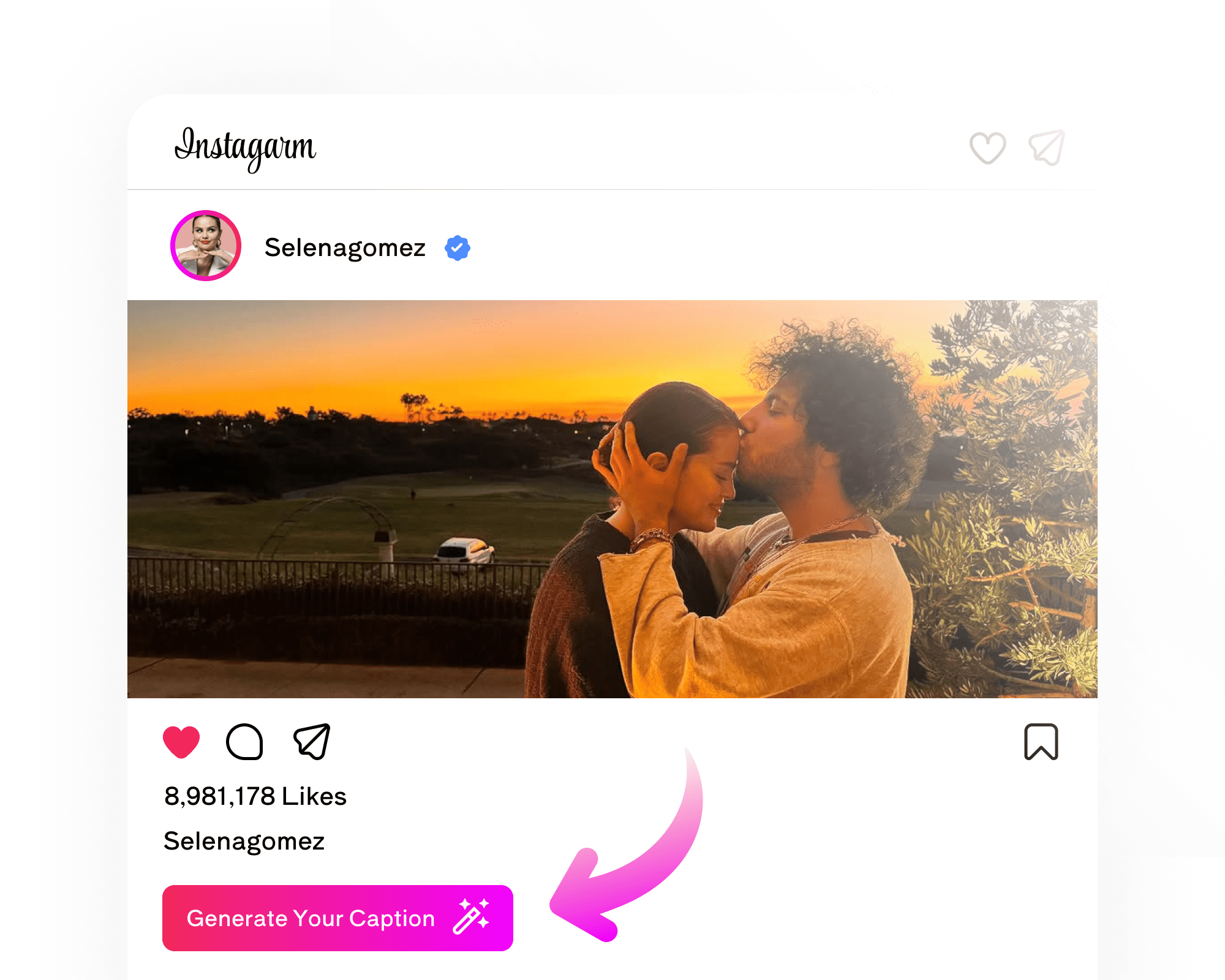 Instagram Bijschrift Generator