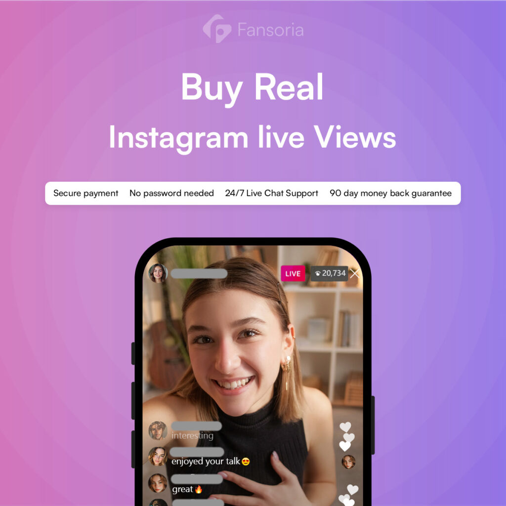 køb ægte Instagram live visninger